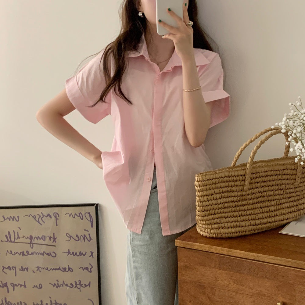 ベーシックオーバーフィットシャツ