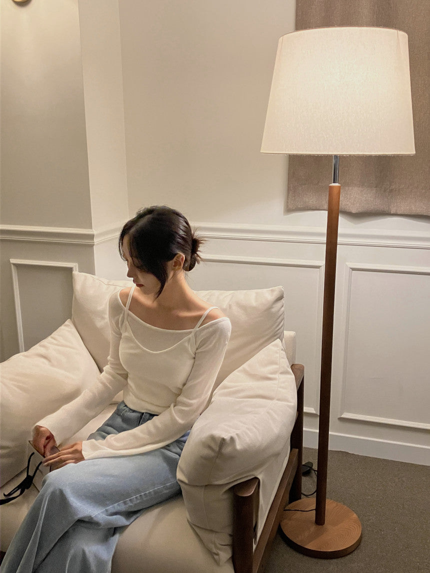 Set fair対象 | 27日(金)0:00~【即納】レイヤードオフショルダートップス