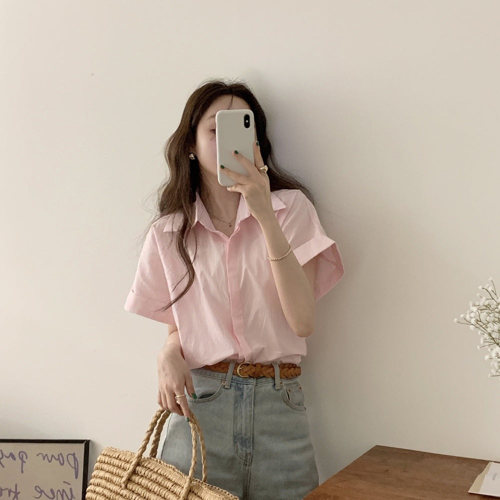 ベーシックオーバーフィットシャツ