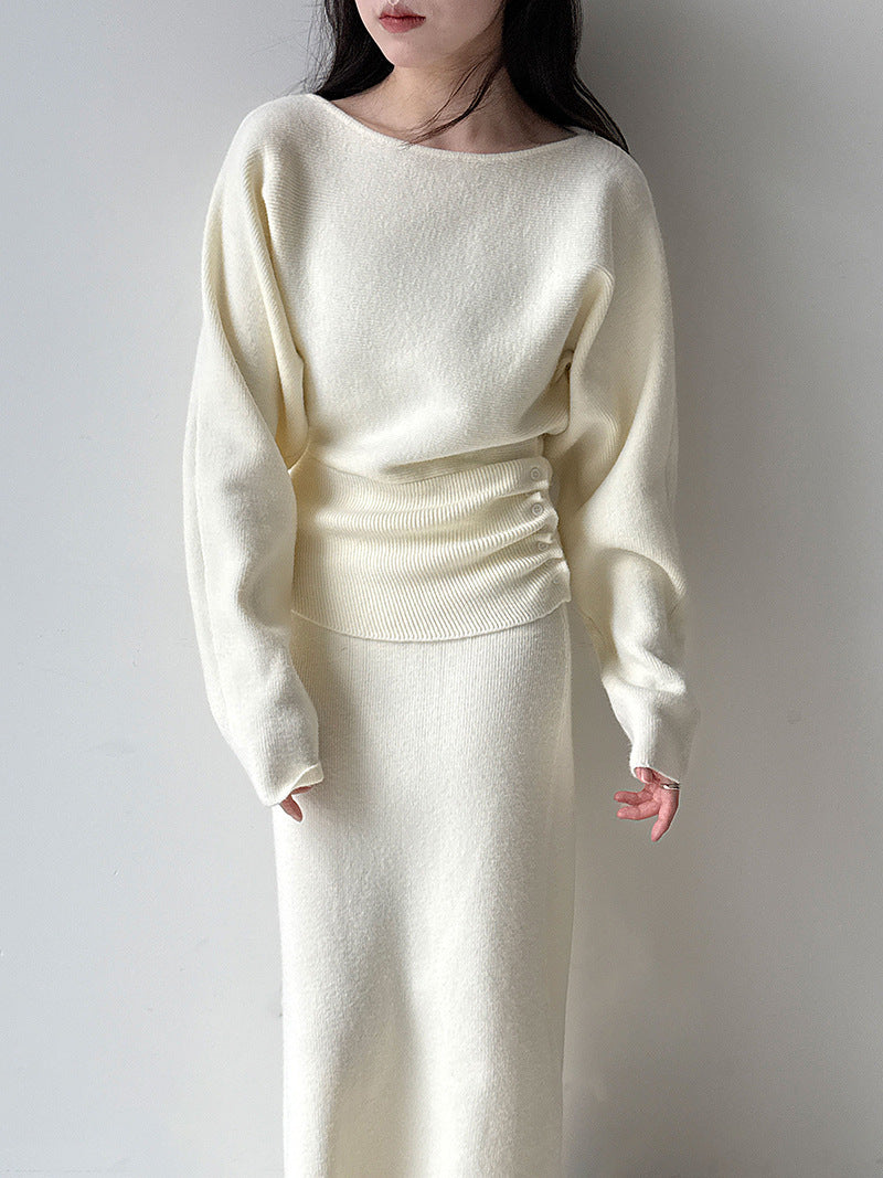 【11/28(金)PM12:00~販売START】ボタンディテールニットセットアップ