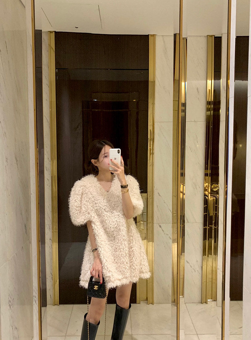 パフシャギーミニワンピース