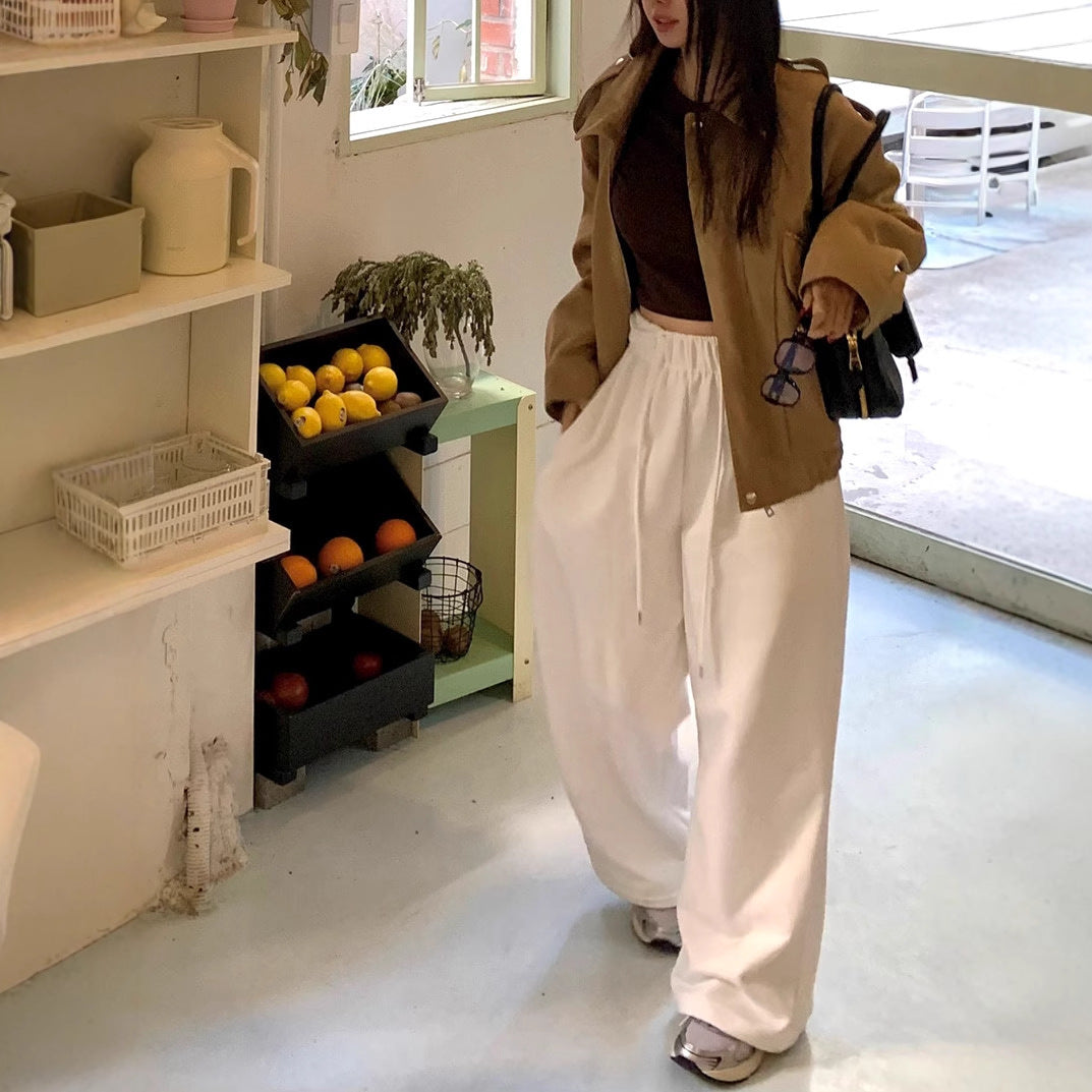 ドロストリラックススウェットパンツ