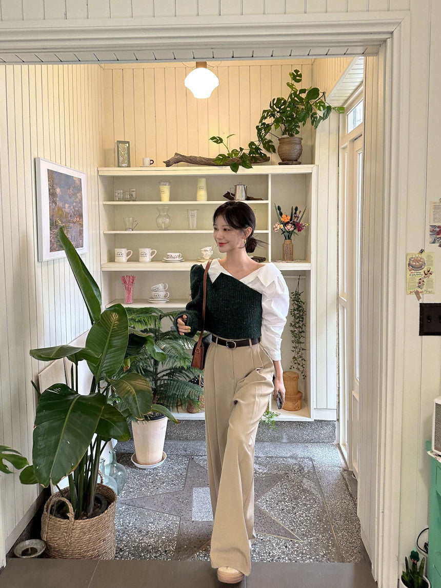 デザインシャツトップス