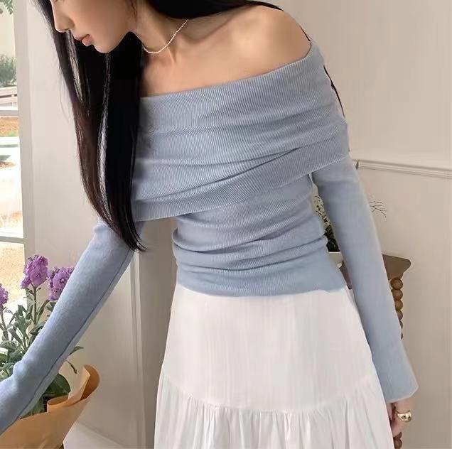 エレガントオフショルトップス