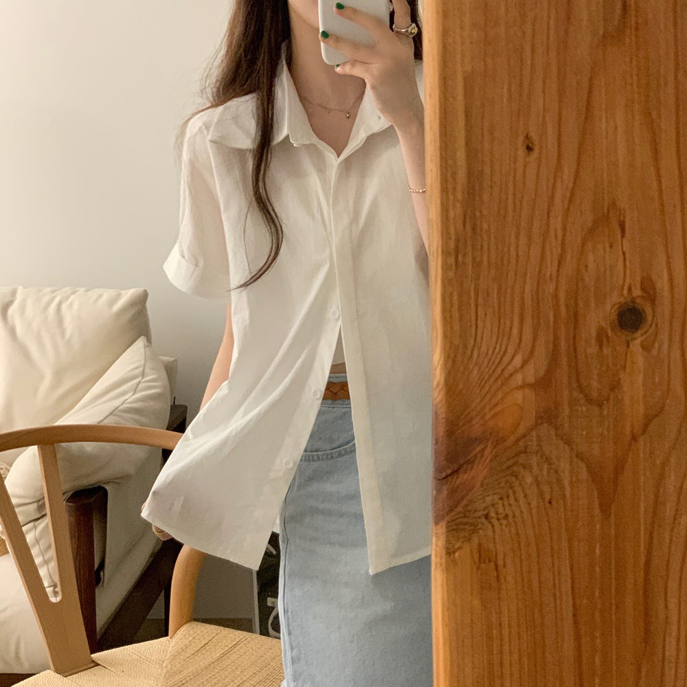 ベーシックオーバーフィットシャツ