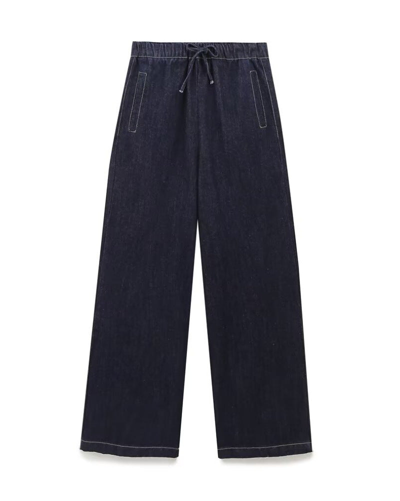 カジュアルデニムセットアップ