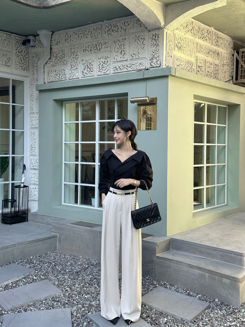 デザインシャツトップス