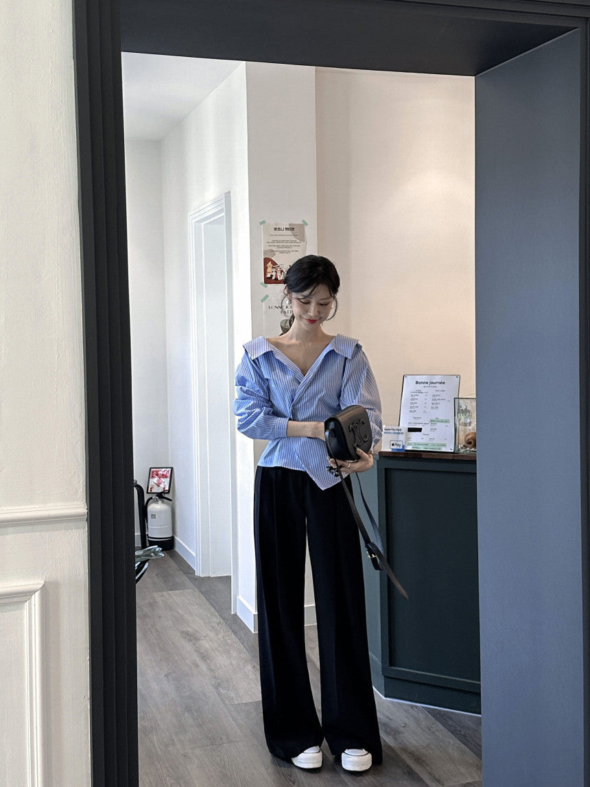 デザインシャツトップス