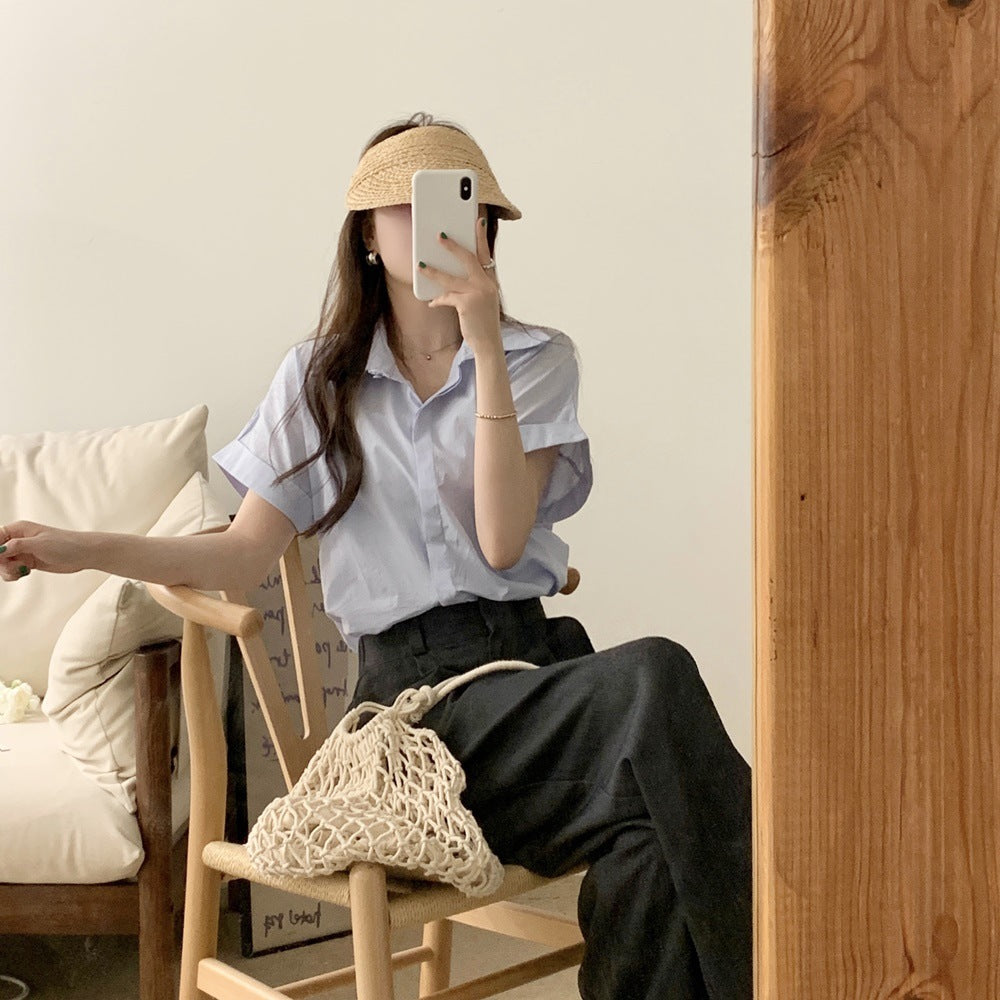 ベーシックオーバーフィットシャツ