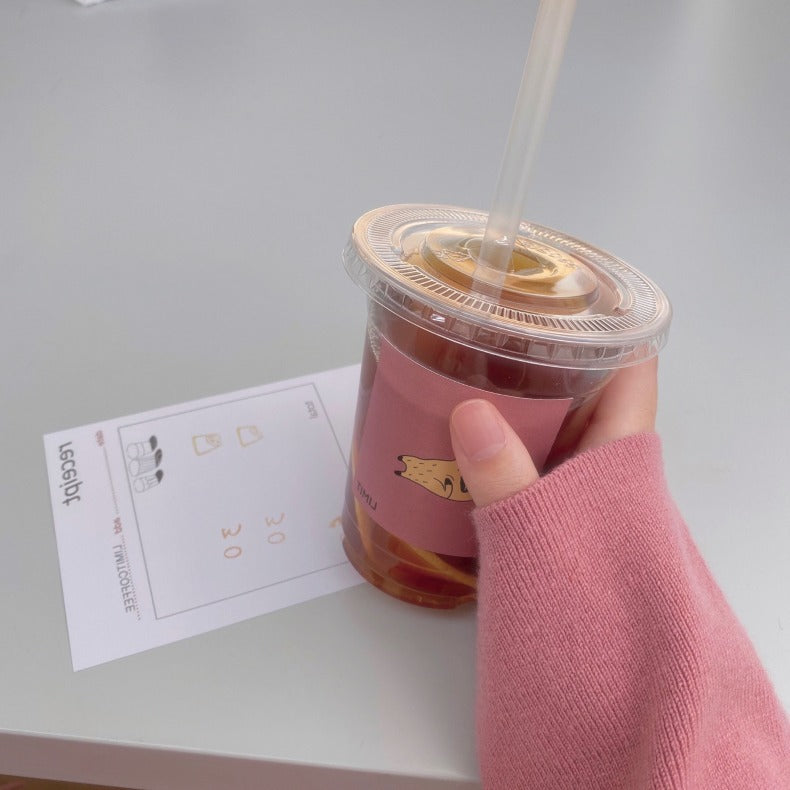 シンプルニットボタンワンピース