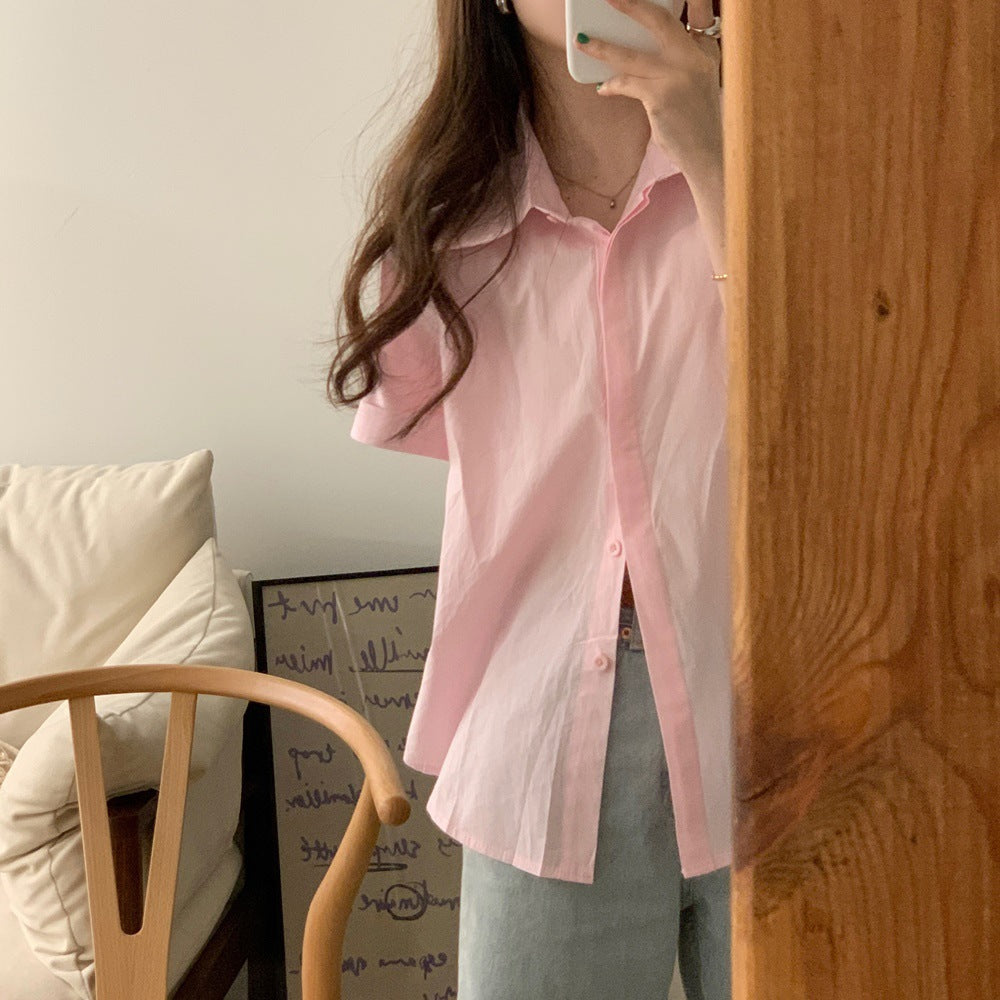 ベーシックオーバーフィットシャツ