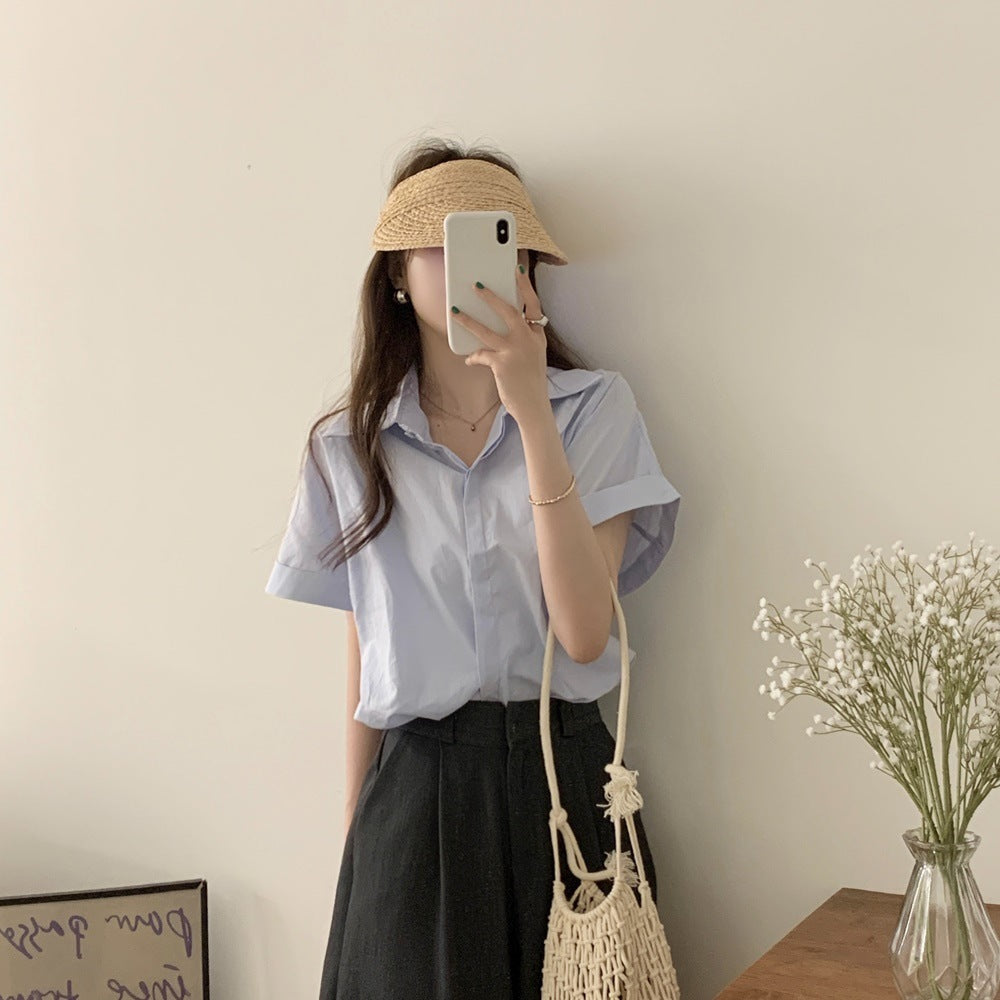 ベーシックオーバーフィットシャツ