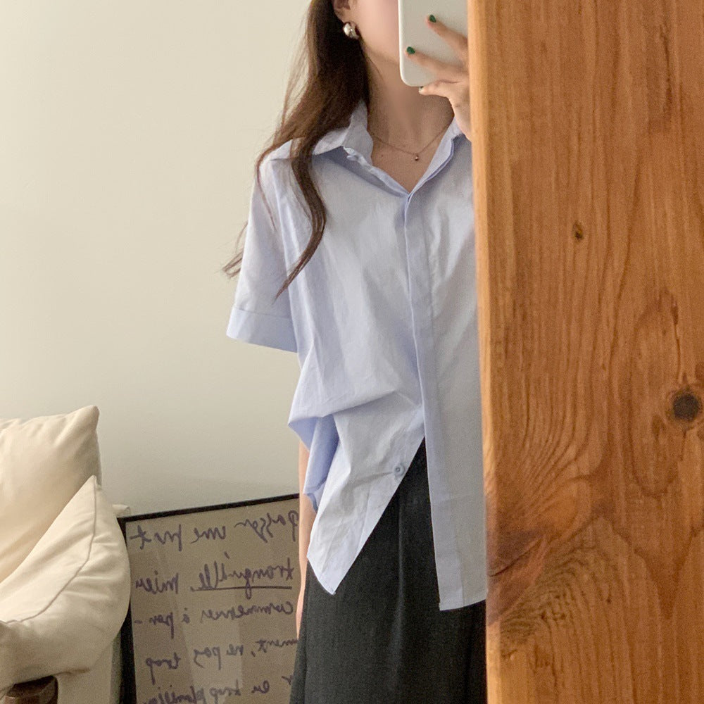 ベーシックオーバーフィットシャツ