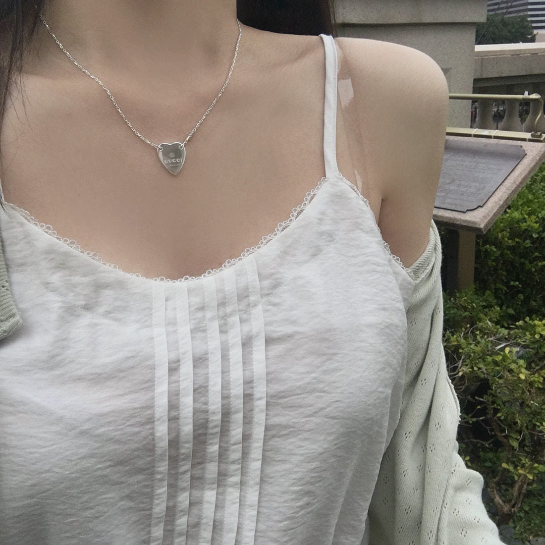 ドロストギャザーキャミトップ