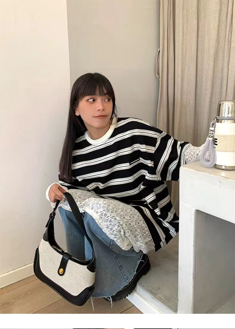 シアーレースレイヤードワンピース