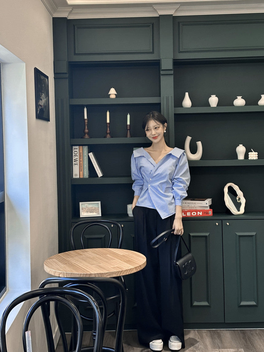 デザインシャツトップス