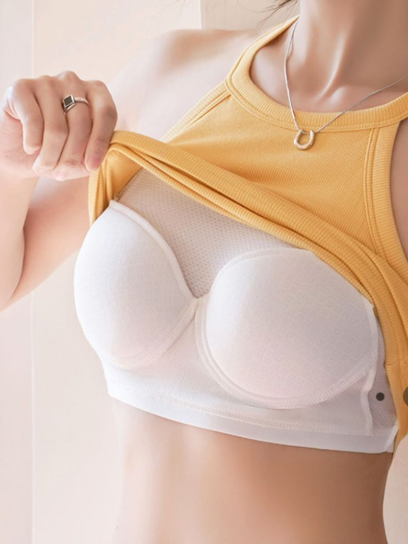 クロスストラップカップ付きタンクトップ