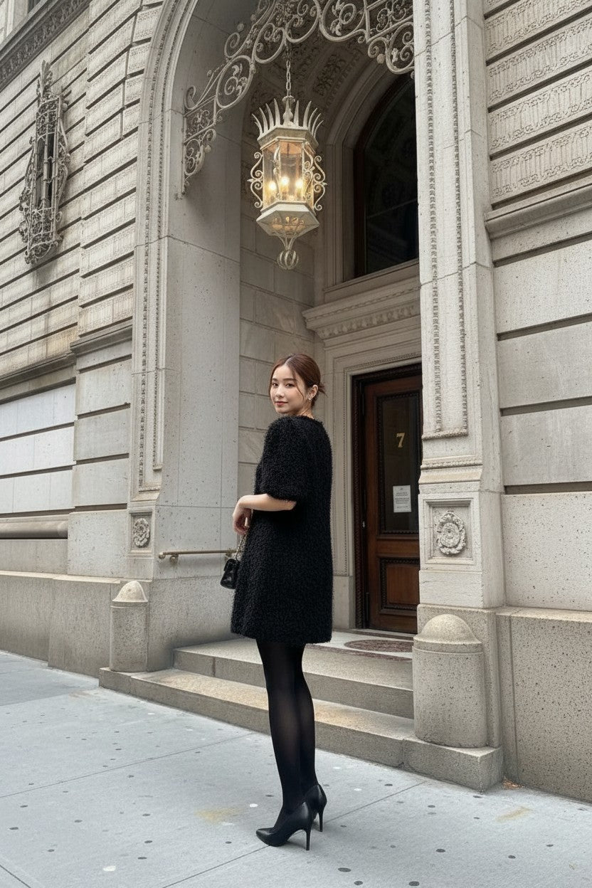 Set fair対象 | 27日(金)0:00~【即納】パフシャギーミニワンピース