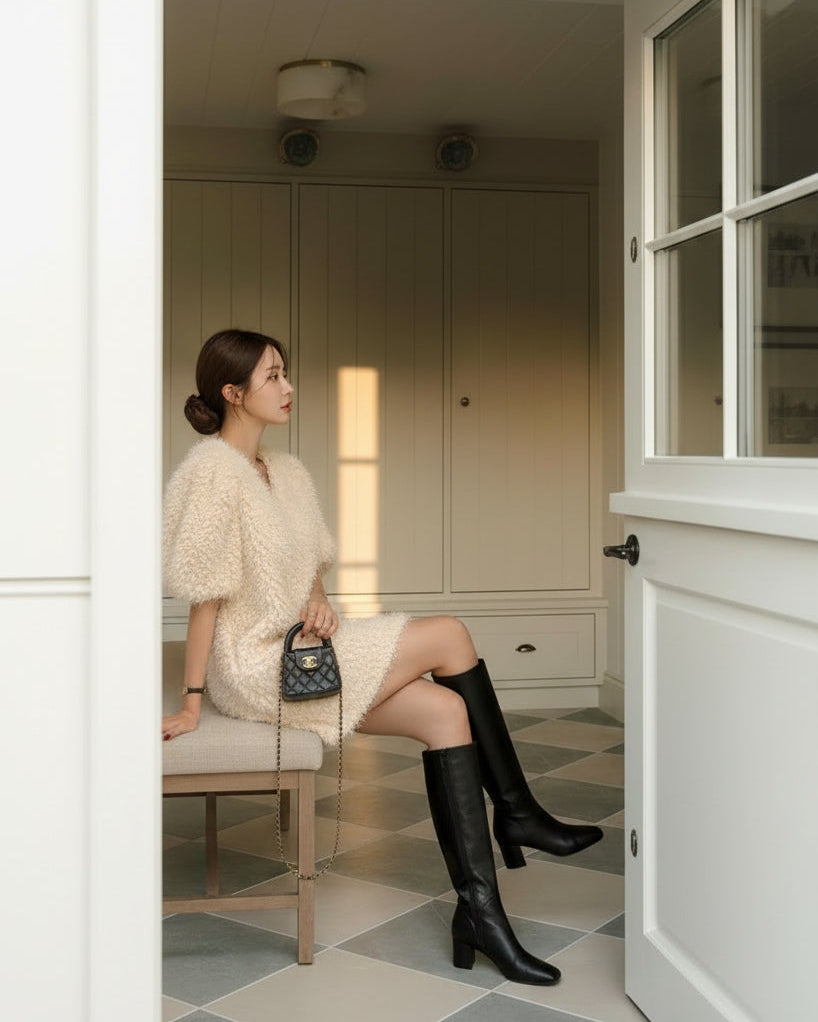 Set fair対象 | 27日(金)0:00~【即納】パフシャギーミニワンピース