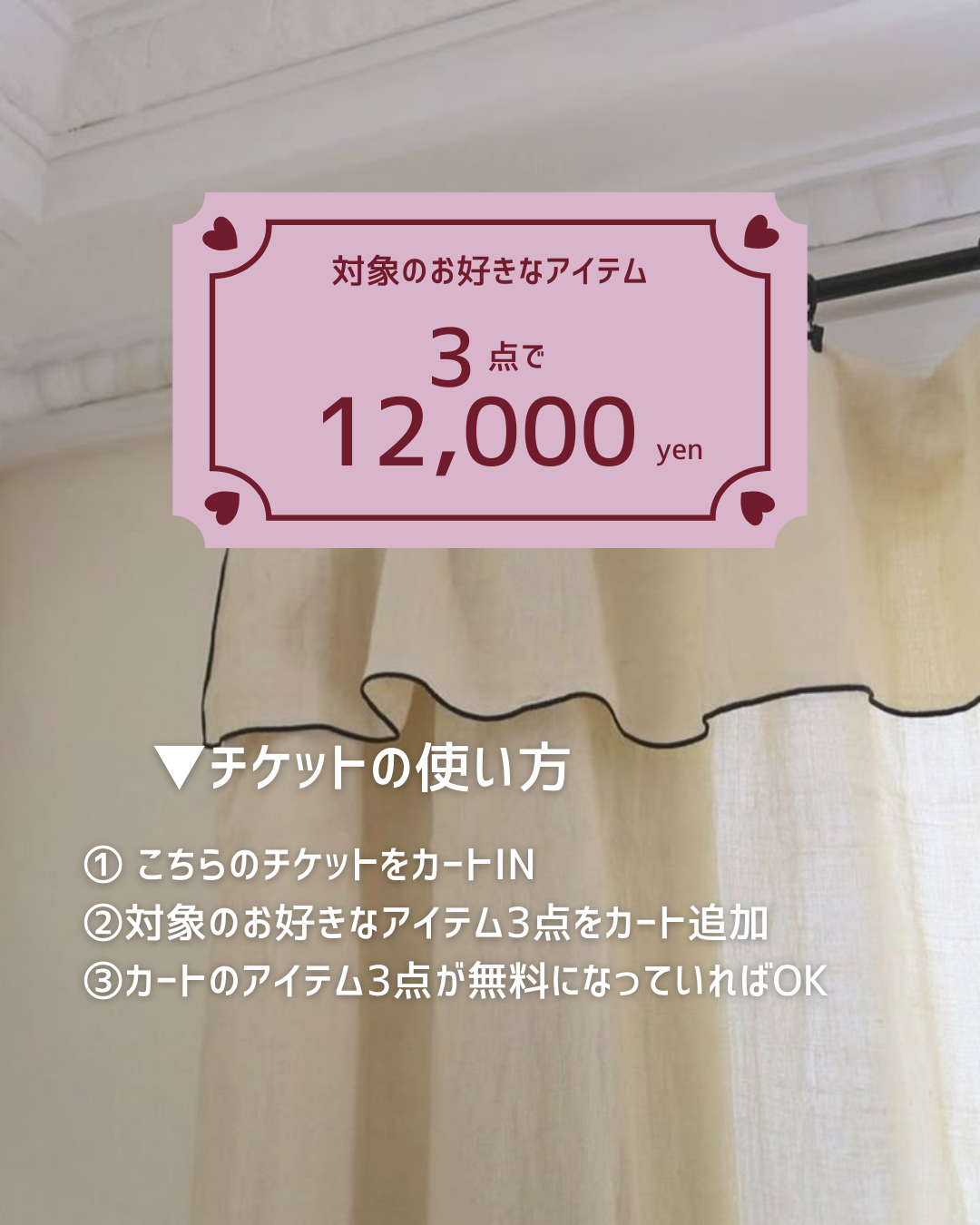 【Set fair 27日(金)0:00～スタート】¥12,000チケット