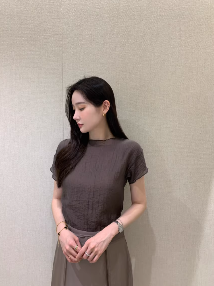 【7/4(金)12:00～販売START】シャーリングシアートップス