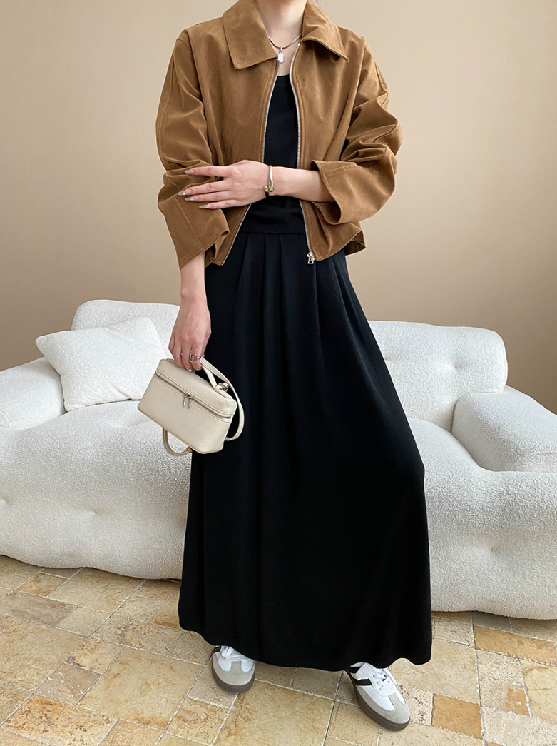 [ Influencer Recommend ]フェイクスエードショートジャケット