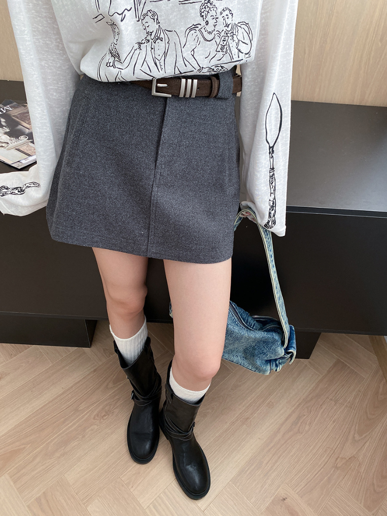 ハイウエストミニスカート