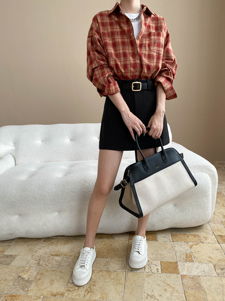 ハイウエストミニスカート