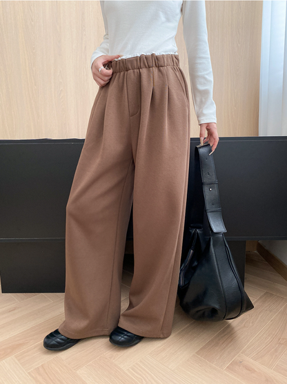 リラックスワイドスウェットパンツ