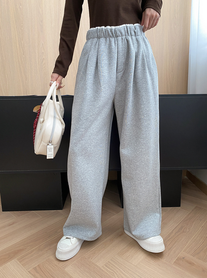 リラックスワイドスウェットパンツ