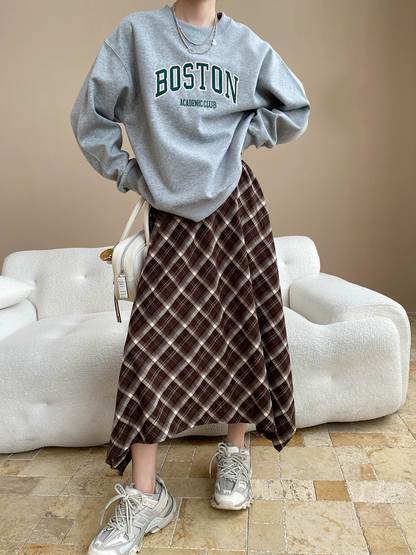ボストンロゴオーバーサイズスウェット