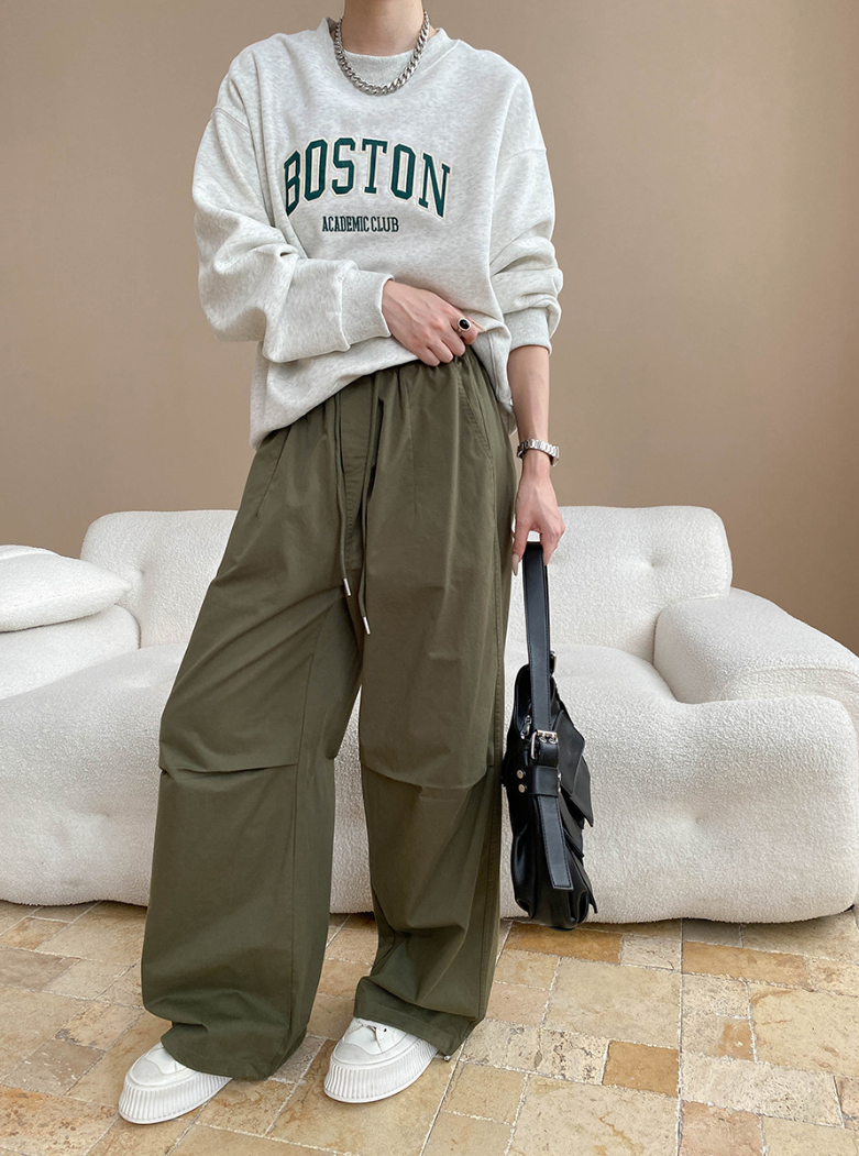 ボストンロゴオーバーサイズスウェット