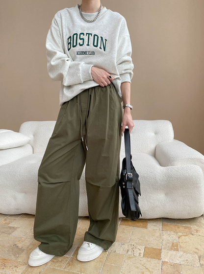 ボストンロゴオーバーサイズスウェット