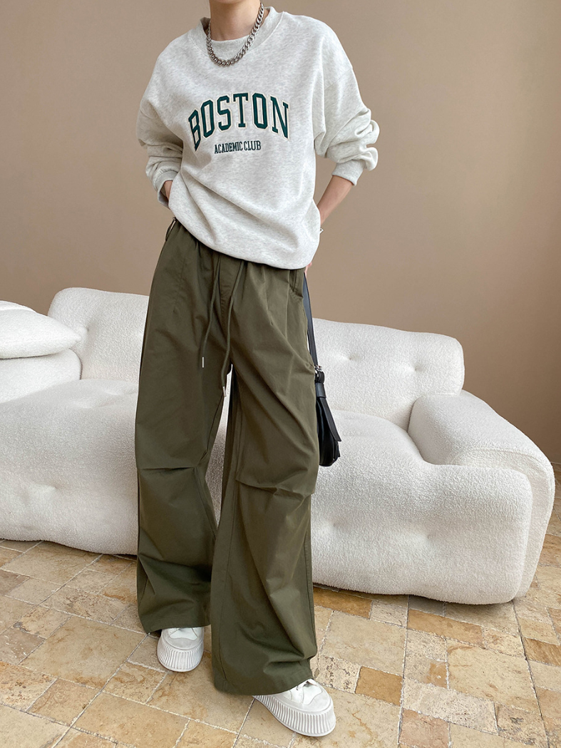 ボストンロゴオーバーサイズスウェット