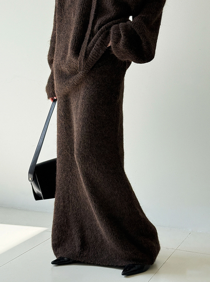 【一部即納】ルーズニットセットアップ