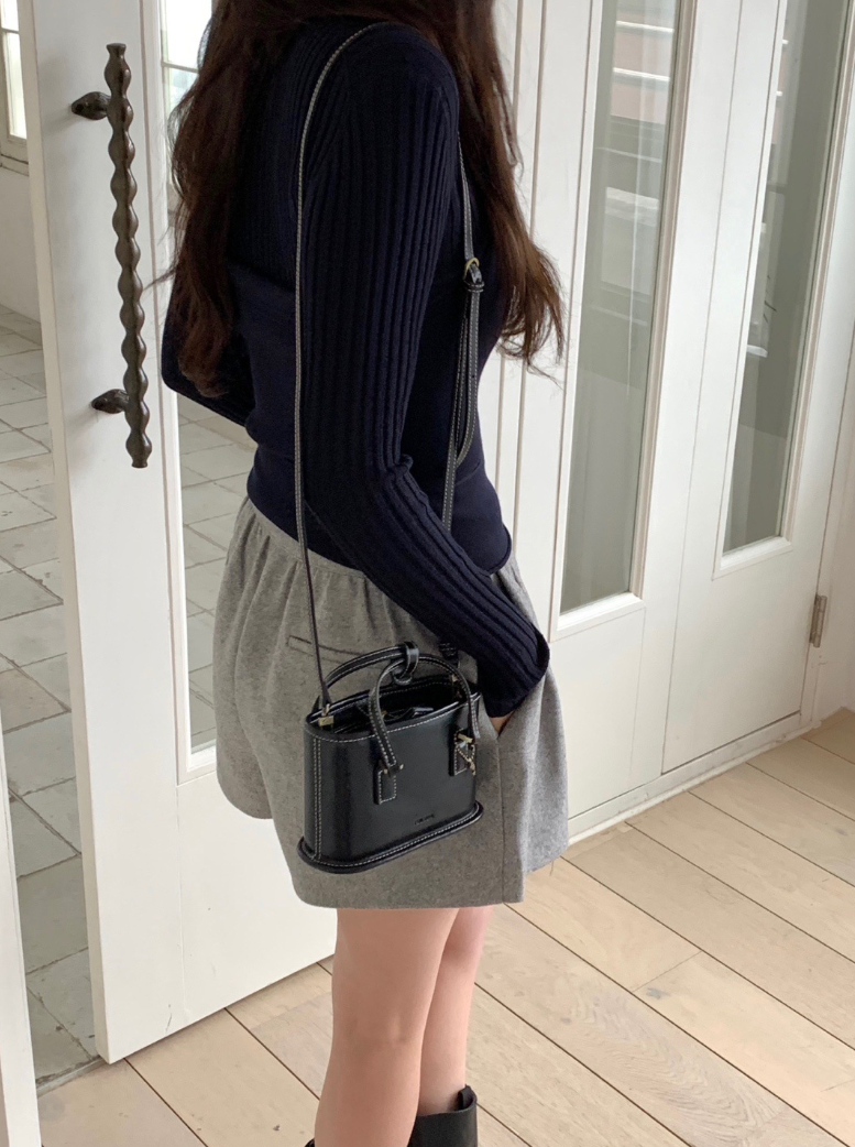 リブコンビウエストリボントップス