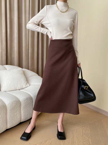 フリースAラインスカート