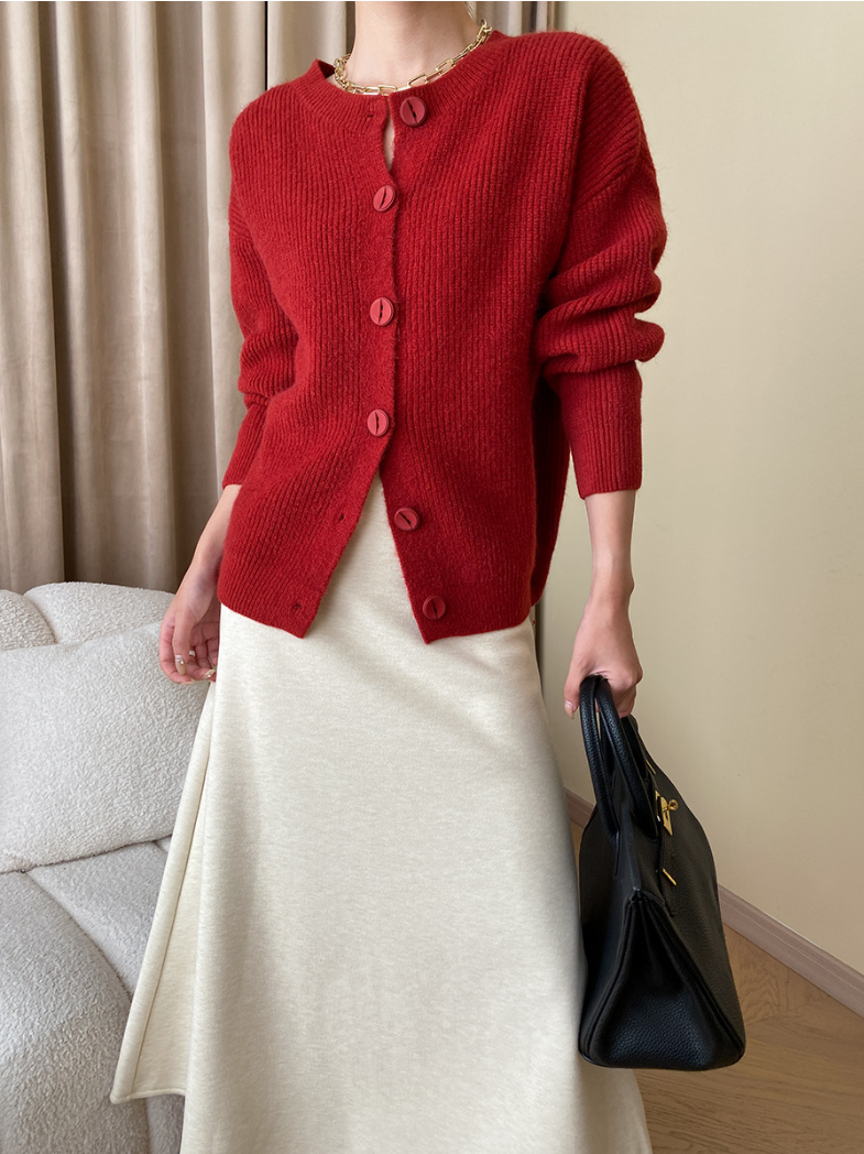 フリースAラインスカート