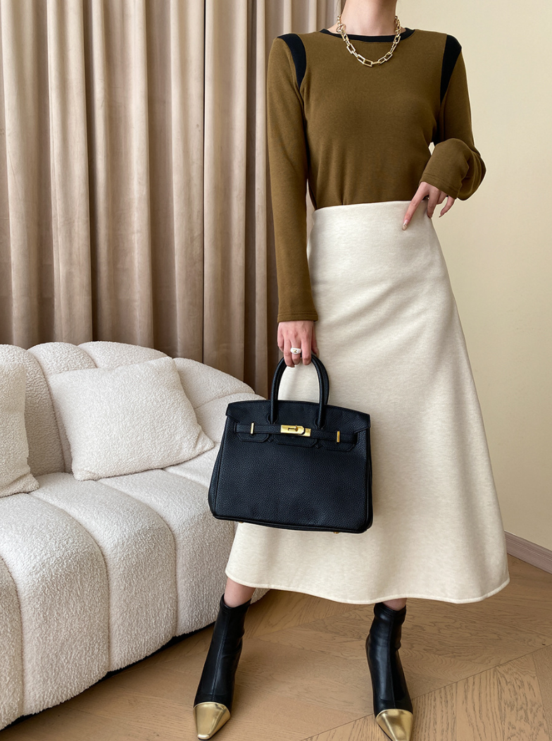 フリースAラインスカート