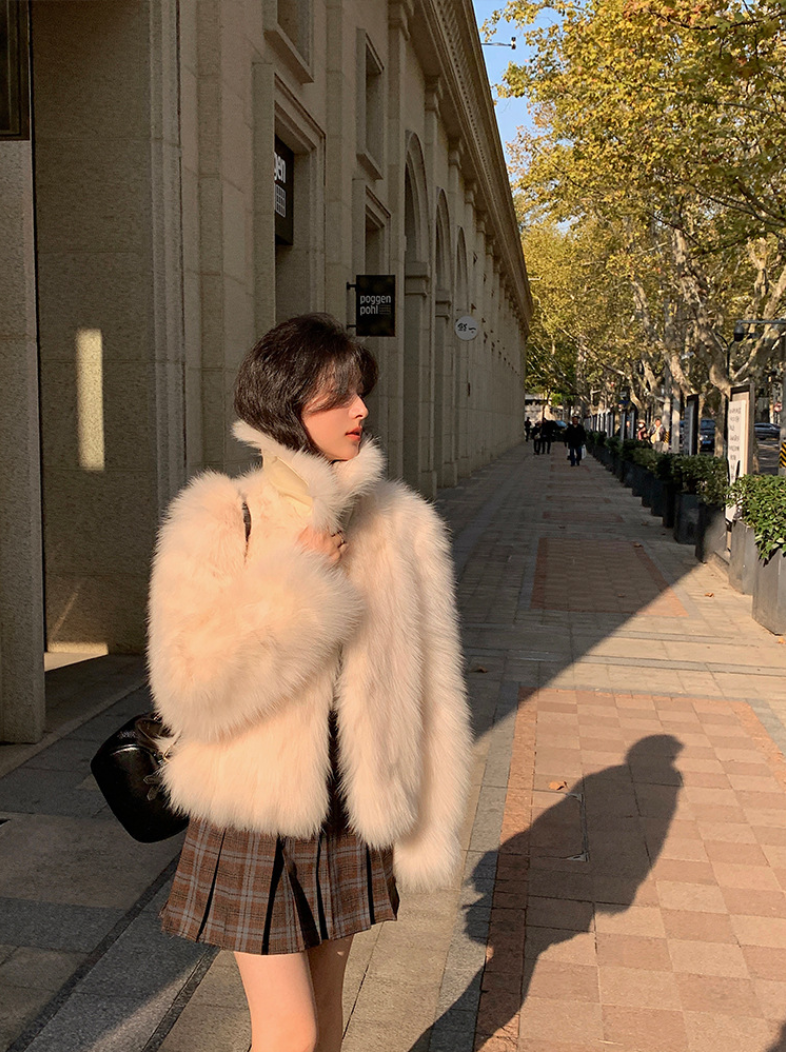 【11/7(金)PM12:00～販売START】フェイクファーショートジャケット