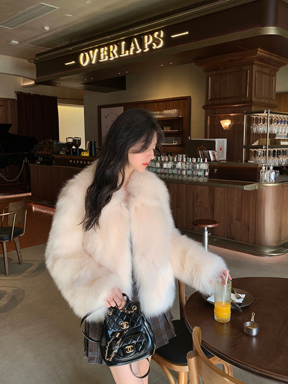 【11/7(金)PM12:00～販売START】フェイクファーショートジャケット