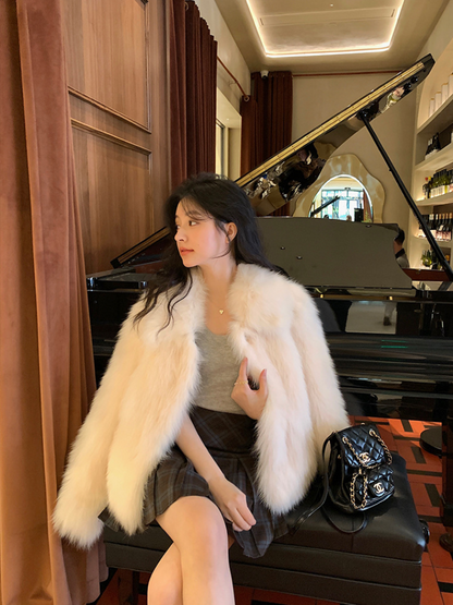 【11/7(金)PM12:00～販売START】フェイクファーショートジャケット