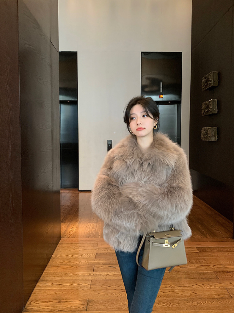 【11/7(金)PM12:00～販売START】フェイクファーショートジャケット