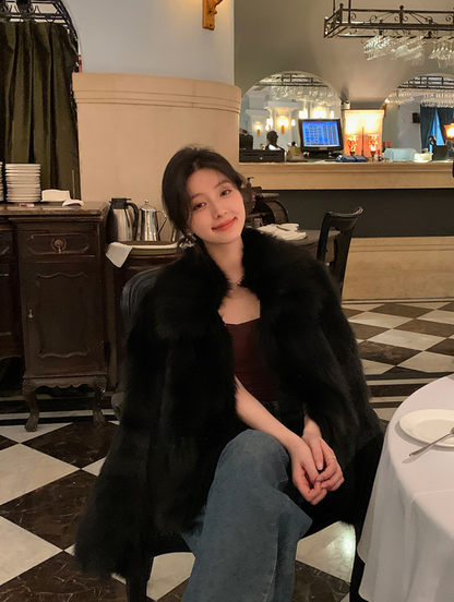 【11/7(金)PM12:00～販売START】フェイクファーショートジャケット