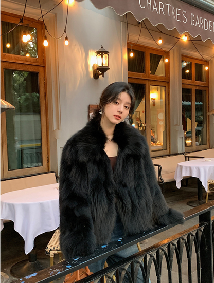 【11/7(金)PM12:00～販売START】フェイクファーショートジャケット