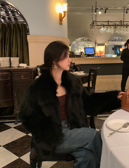 【11/7(金)PM12:00～販売START】フェイクファーショートジャケット