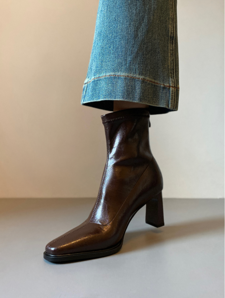 【11/7(金)PM12:00～販売START】フェイクレザーショートブーツ