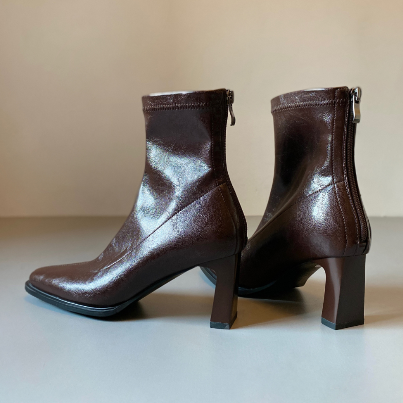 【11/7(金)PM12:00～販売START】フェイクレザーショートブーツ