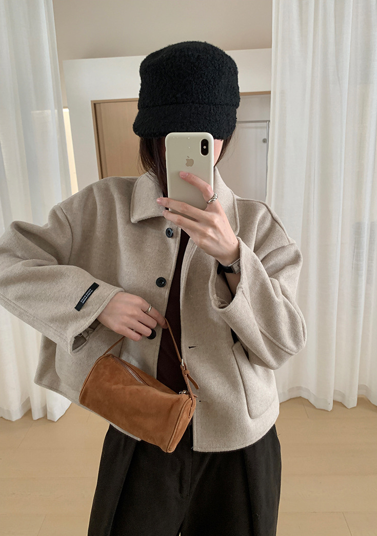 【11/7(金)PM12:00～販売START】ウールライクショートジャケット