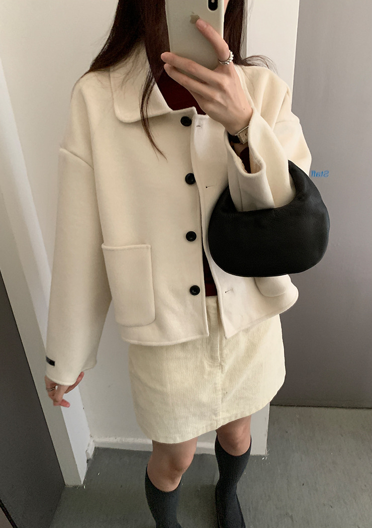 【11/7(金)PM12:00～販売START】ウールライクショートジャケット